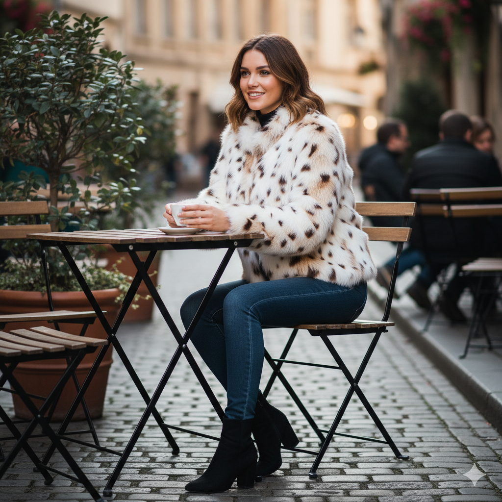 Gemmis - Pelliccia Leopardato Chiaro NEW