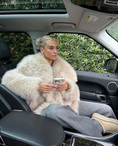 Gemmis - Pelliccia Bianco Floreare